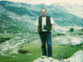 На съёмках в Албании 1996 г.